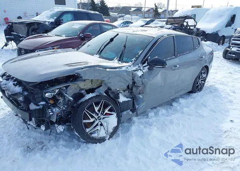 2023 Kia Stinger Gt-Line from USA, damaged, VIN KNAE35LD7P6123307
